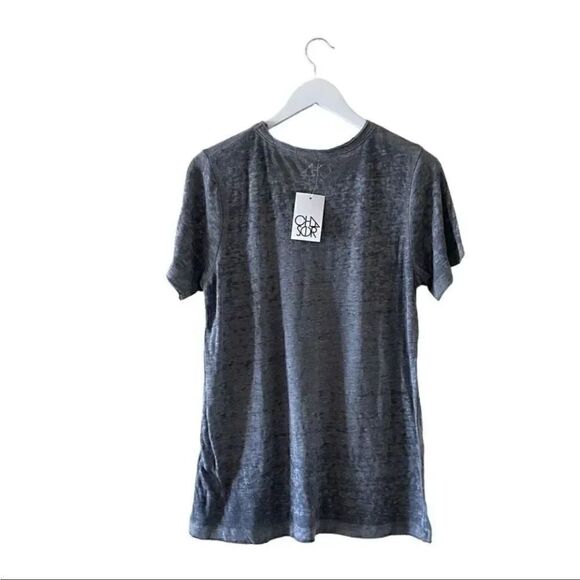 Chaser Revolve Heather Gray Festival I Need. Cocktail Short Sleeves TShirt SZ M - Picture 7 of 10